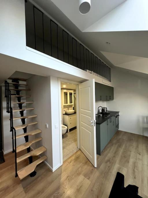 Appartamento Brand-New Central Loft Vilnius Esterno foto